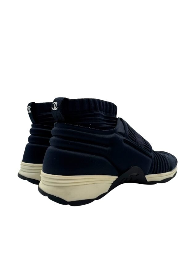CHANEL - HIGH TOP SOCK SNEAKERS - Image 10